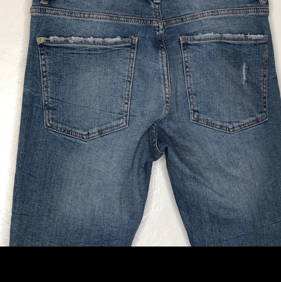 ZARA Trafaluc denimwear Embroidered Floral size 4 - Picture 6 of 6